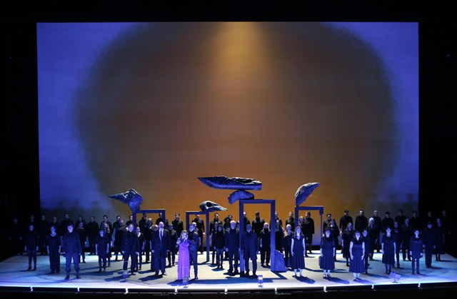 Vista del escenario de Iolanta